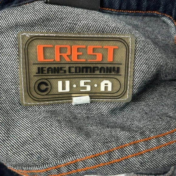 Harley Davidson Motorcycles Denim Jean Jacket Patches 100th Anniversary Blue XL - Picture 10 of 12